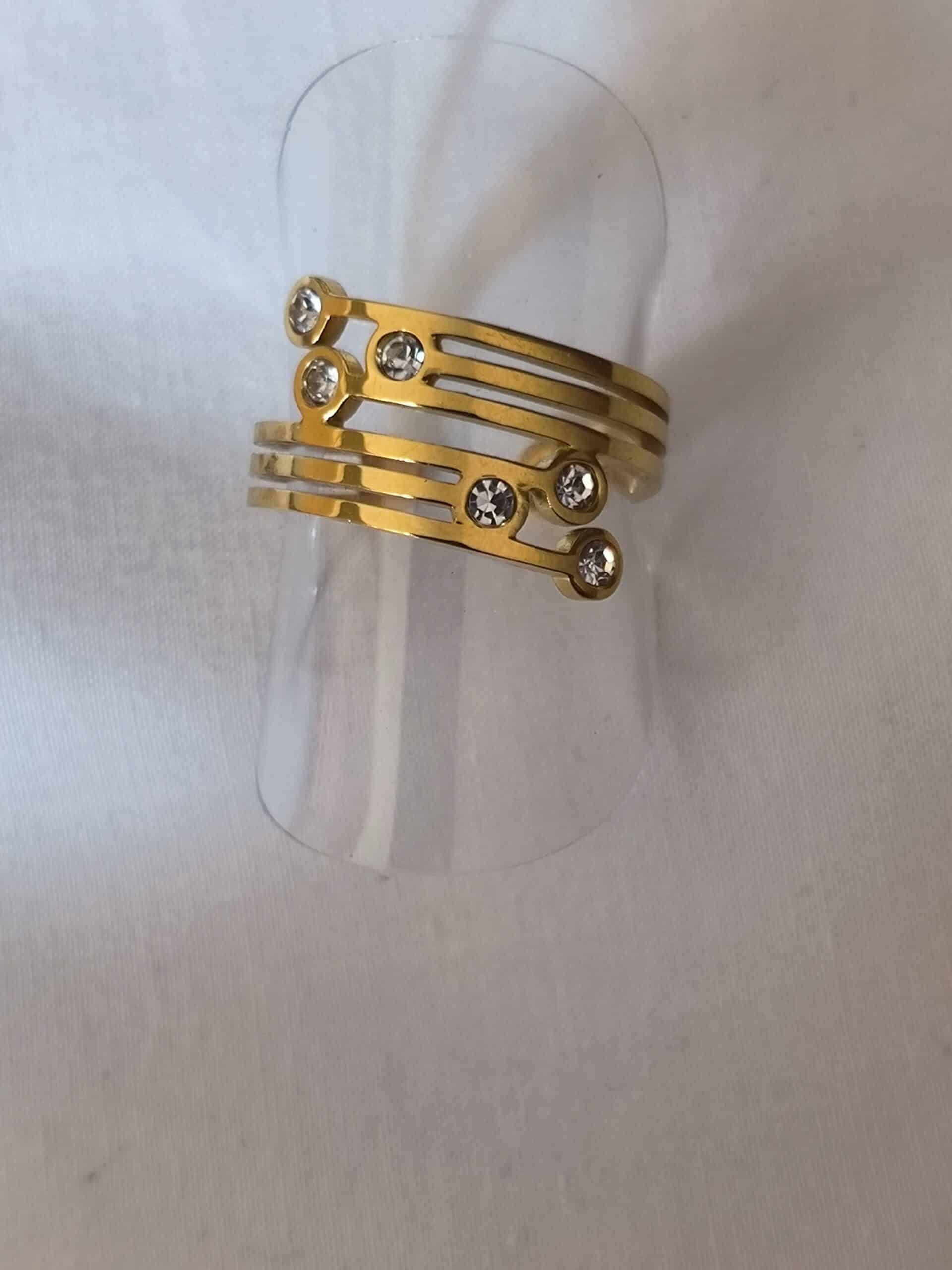 Bague fil diams