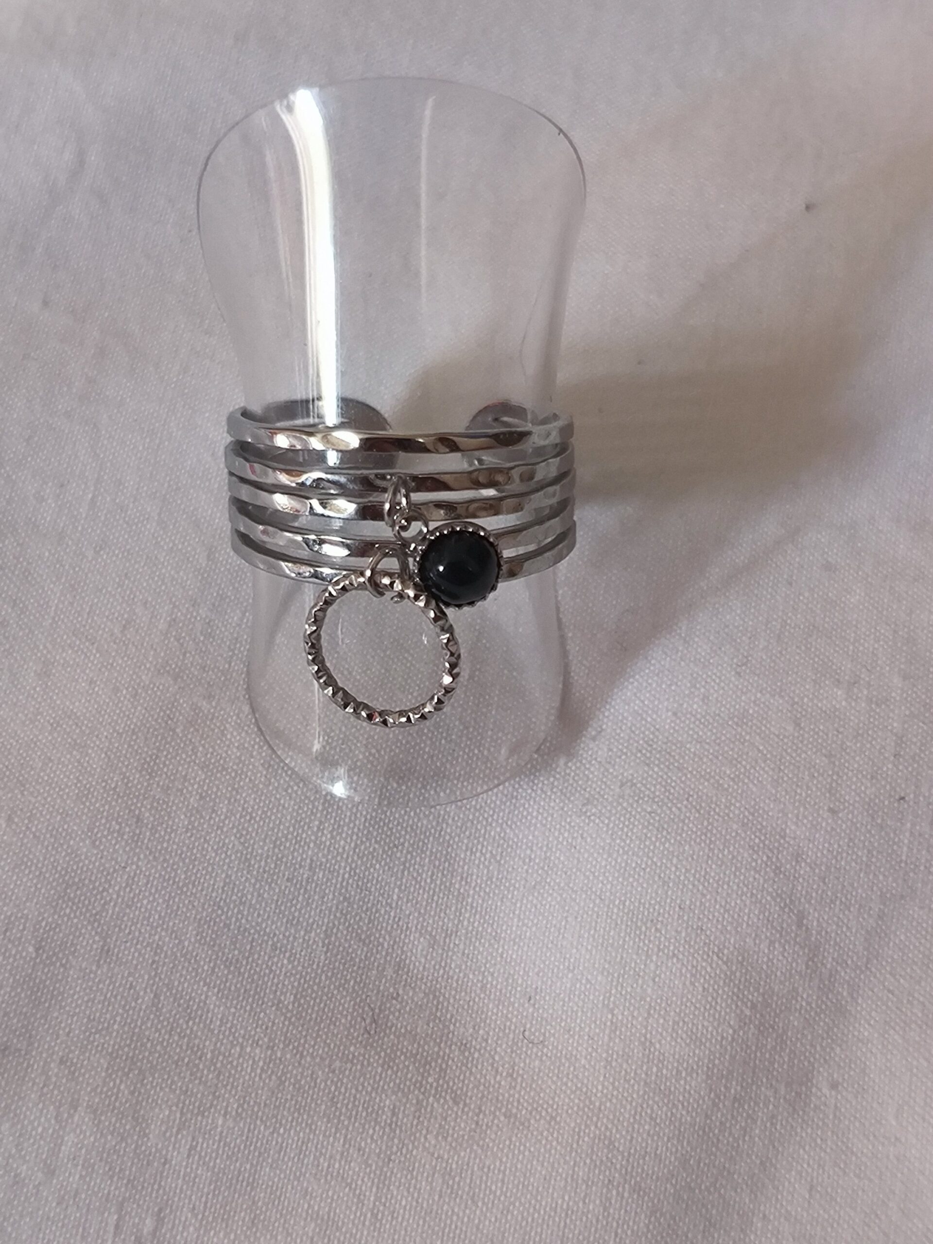 Bague breloque boule