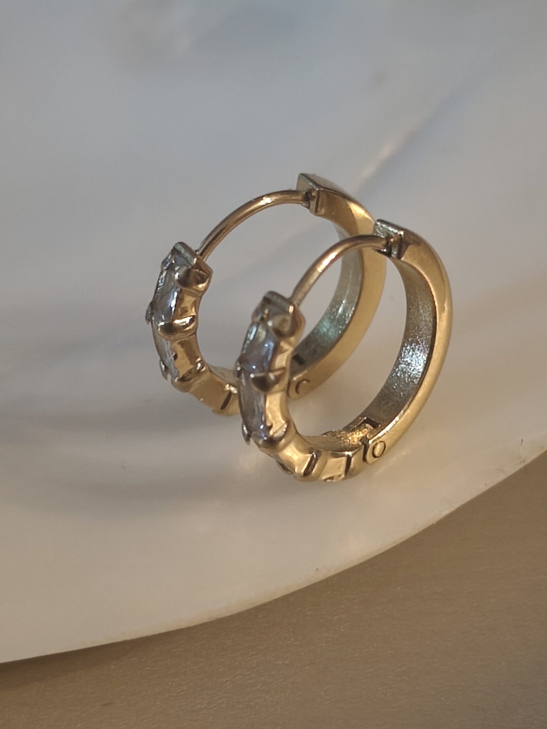 Boucle d'oreille bambou