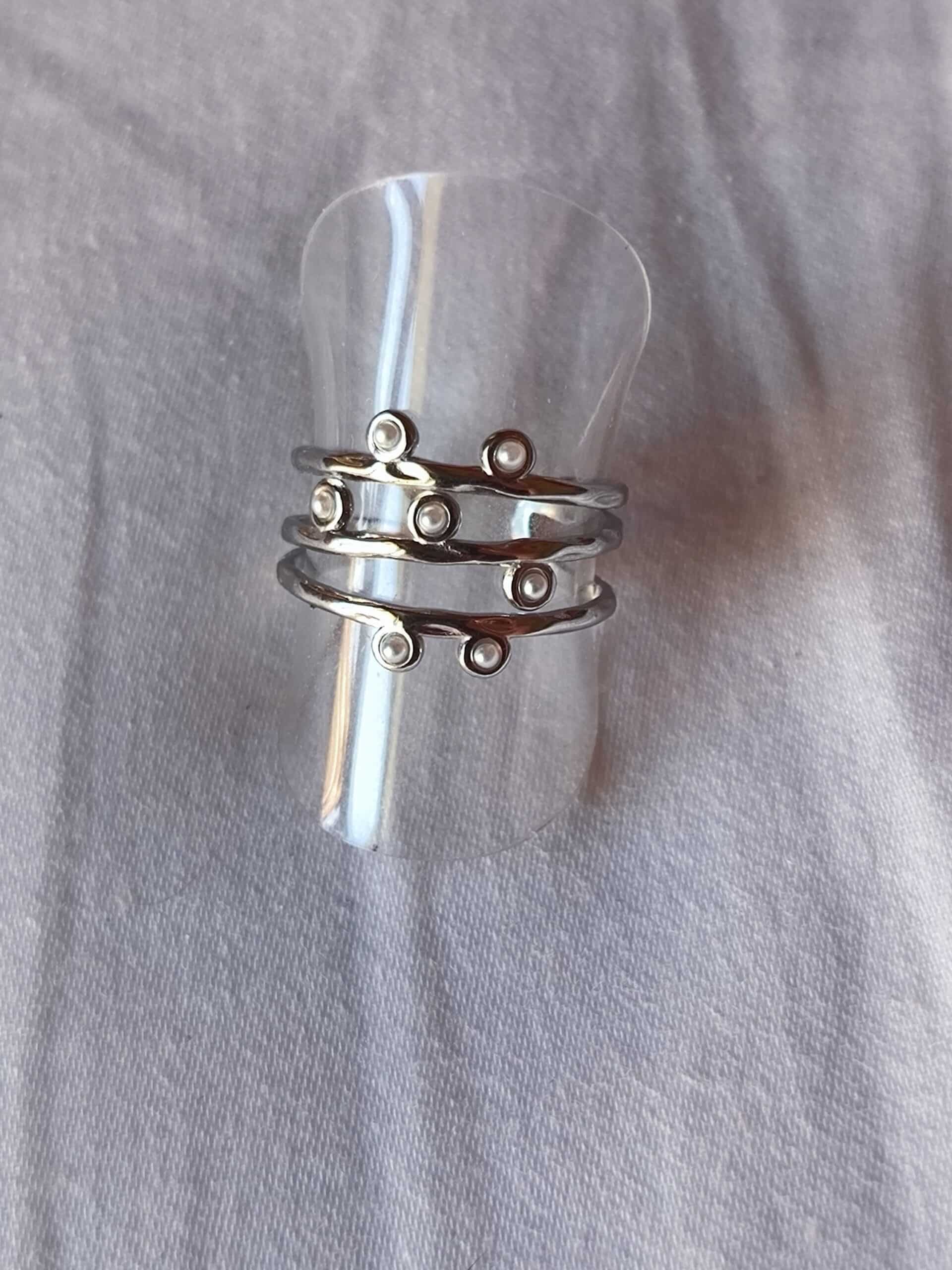 Bague perle
