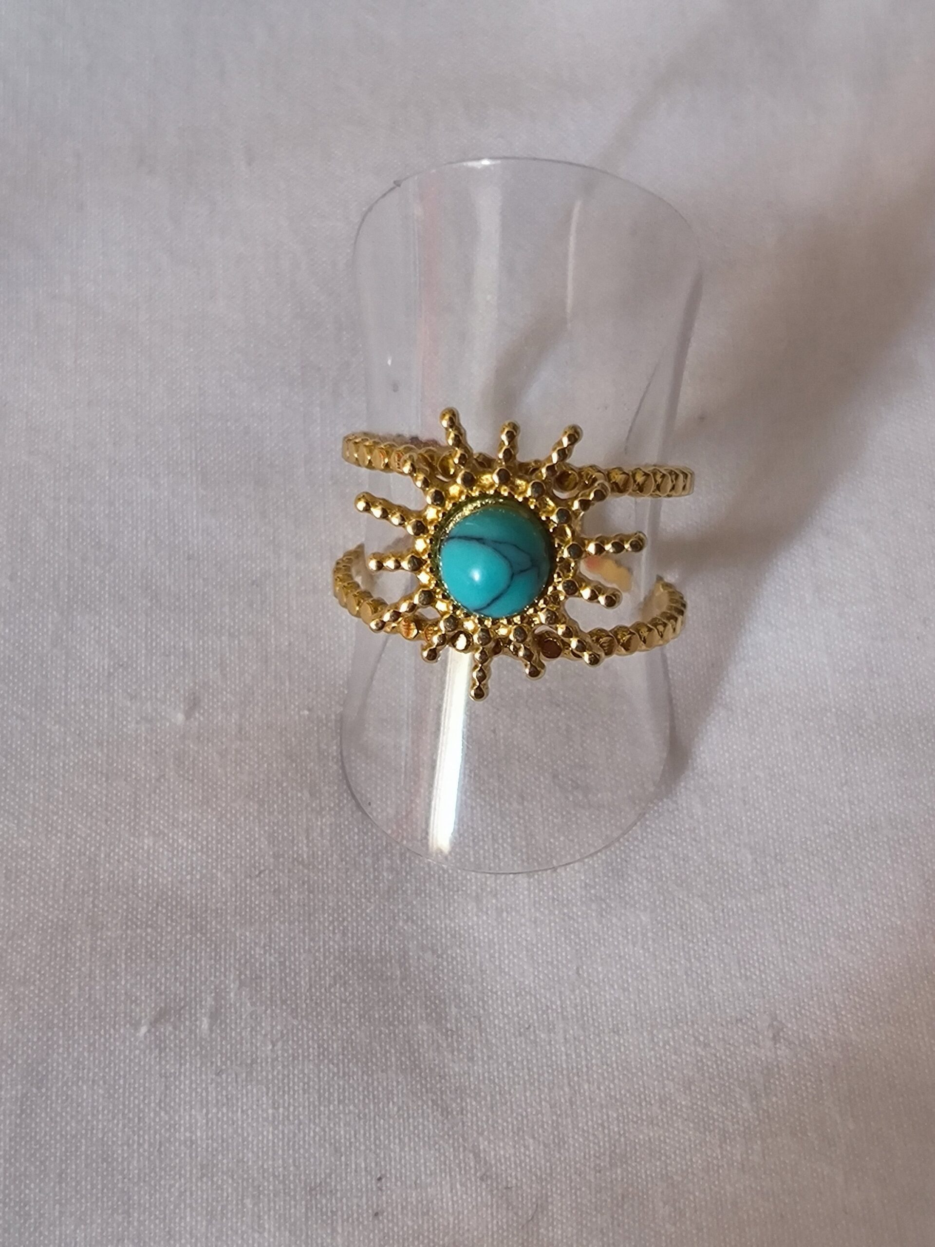 Bague "Soleil" double