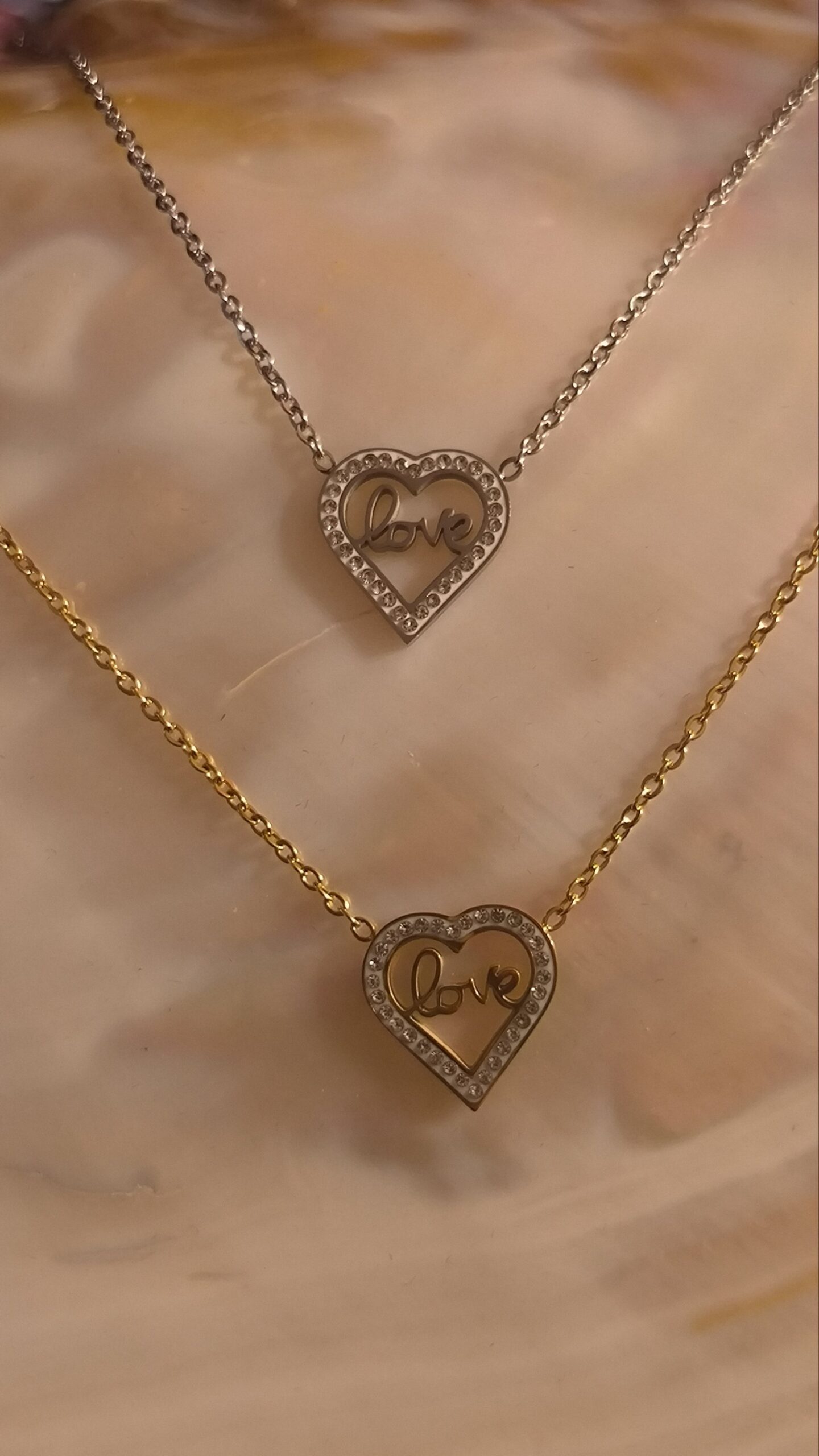 Collier coeur love