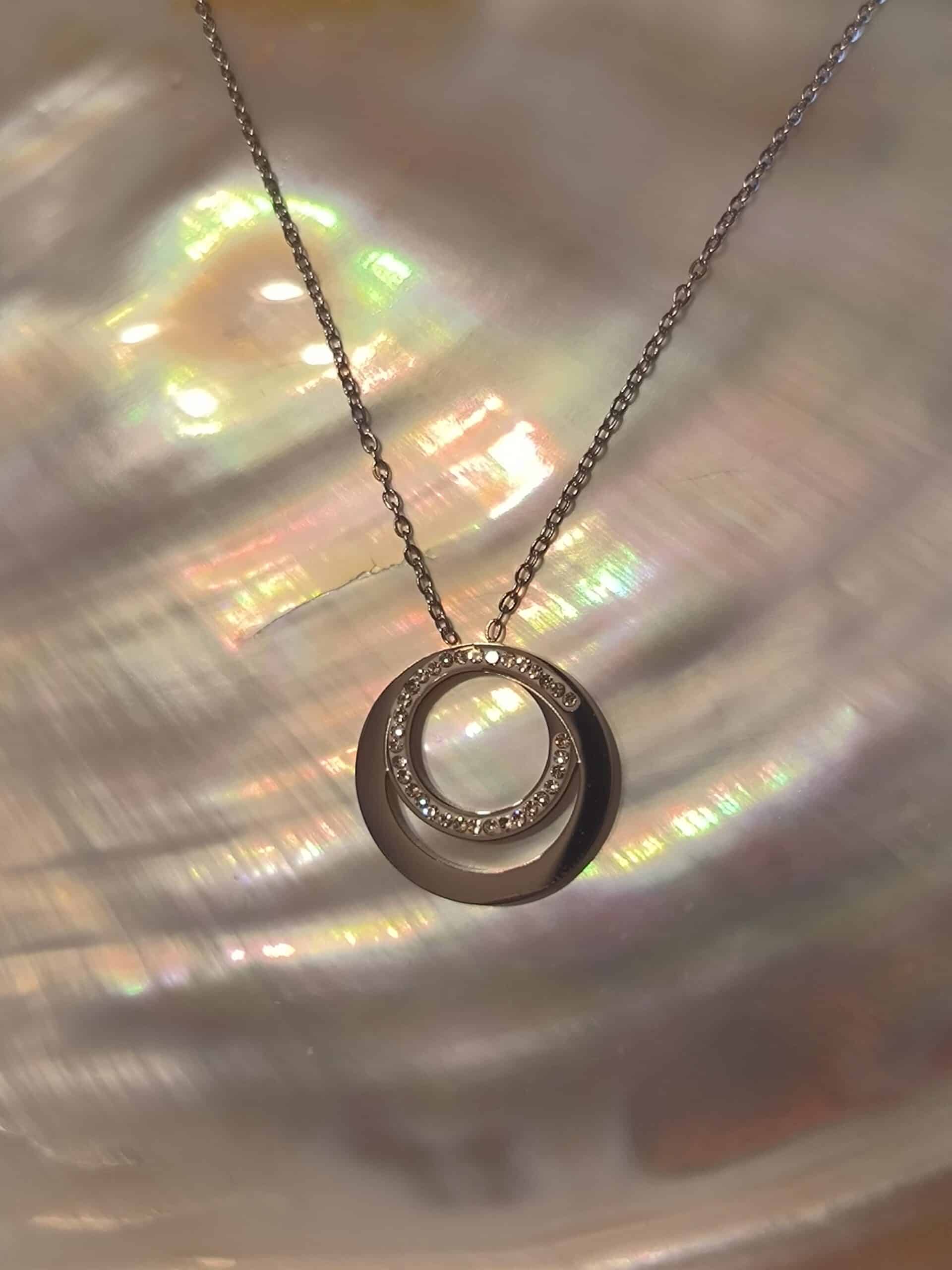 Collier anneau diams