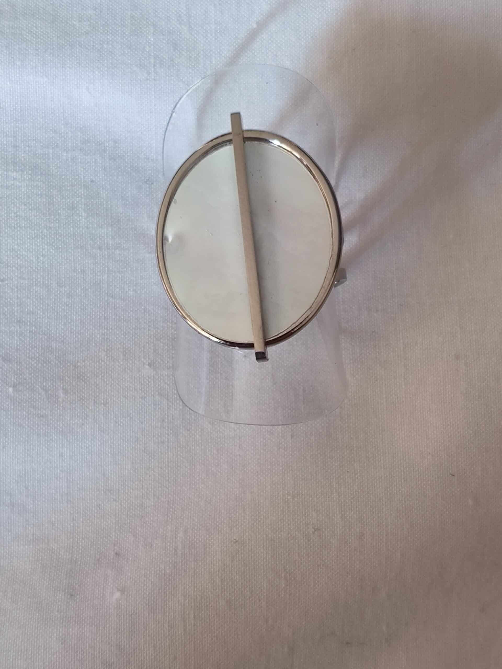 Bague trait nacré