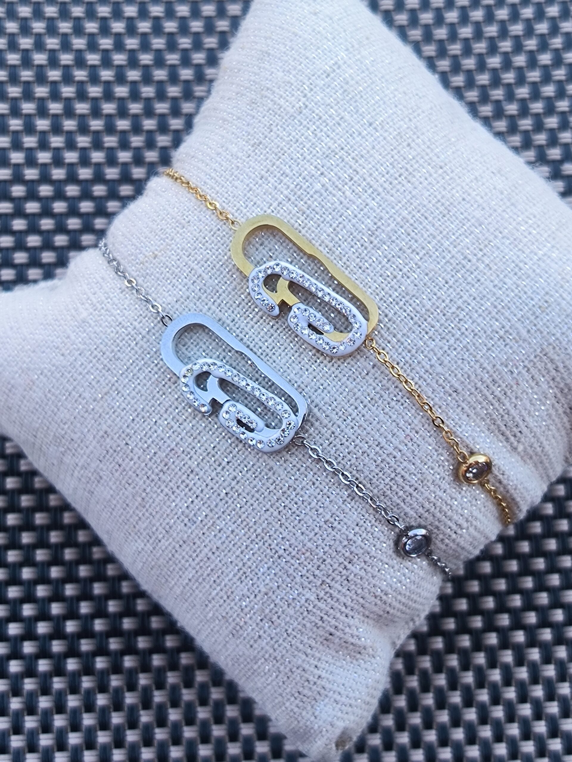 Bracelet "double trombone"