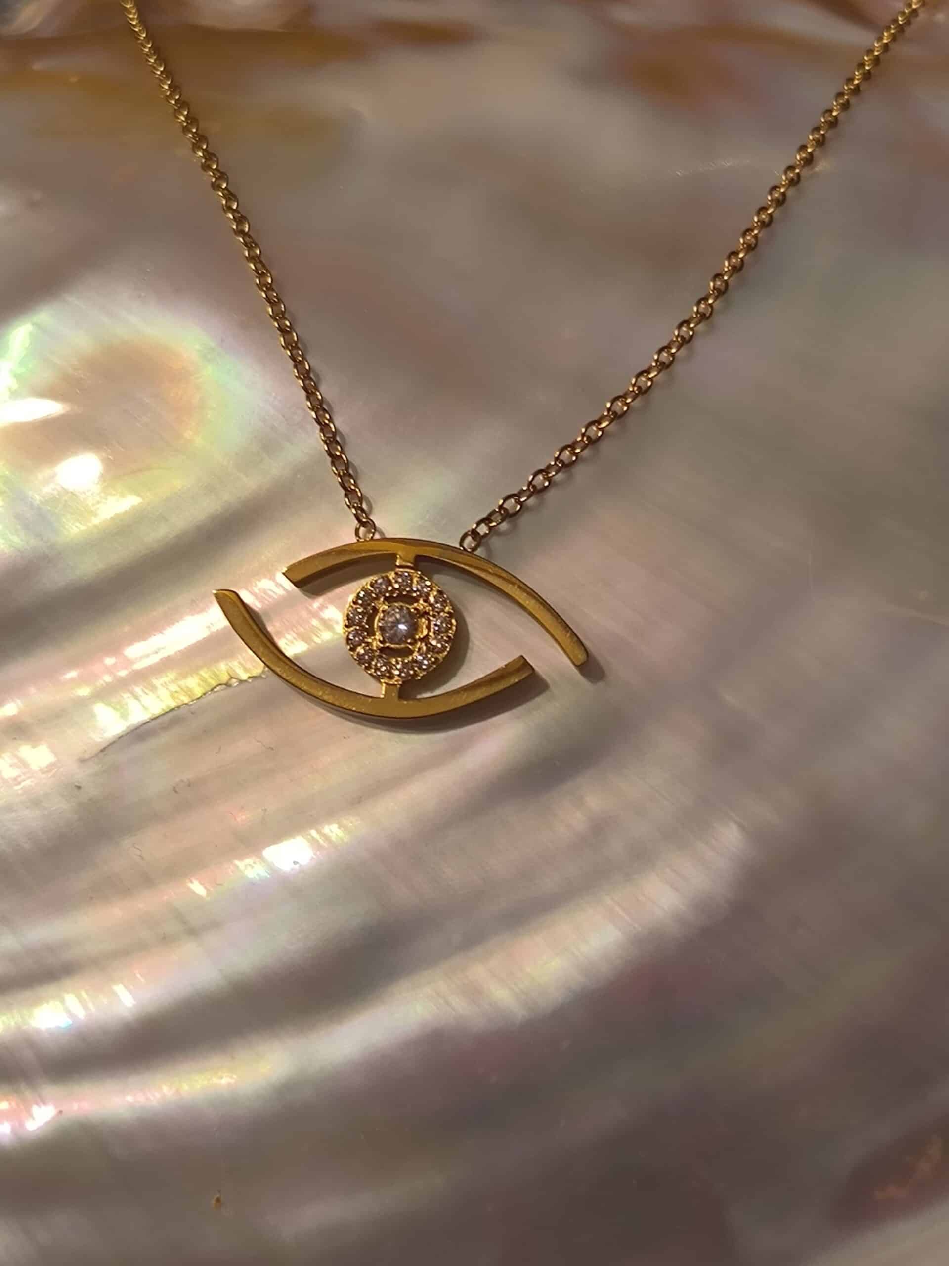 Collier oeil