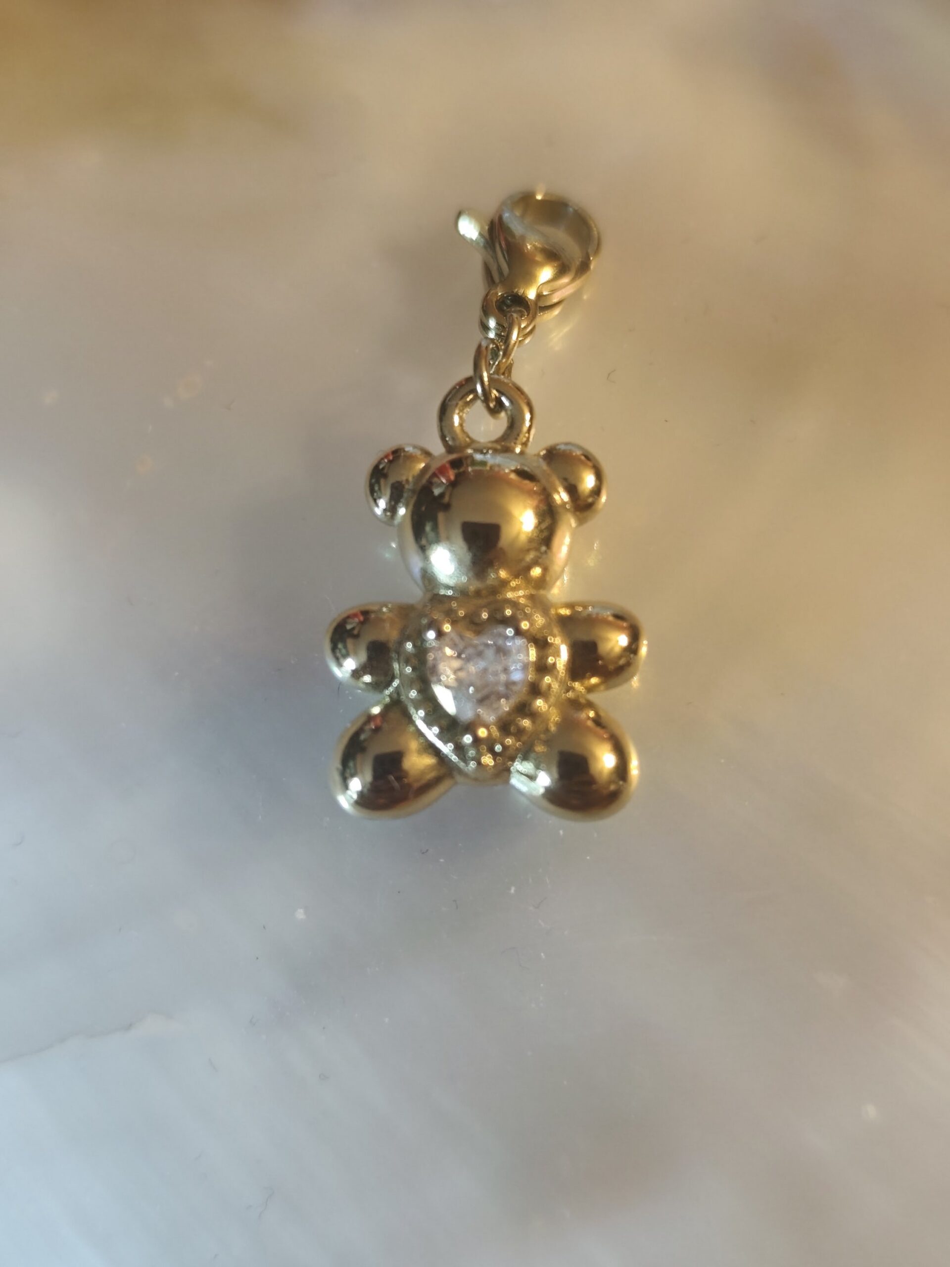 Charm nounours avec petit diams