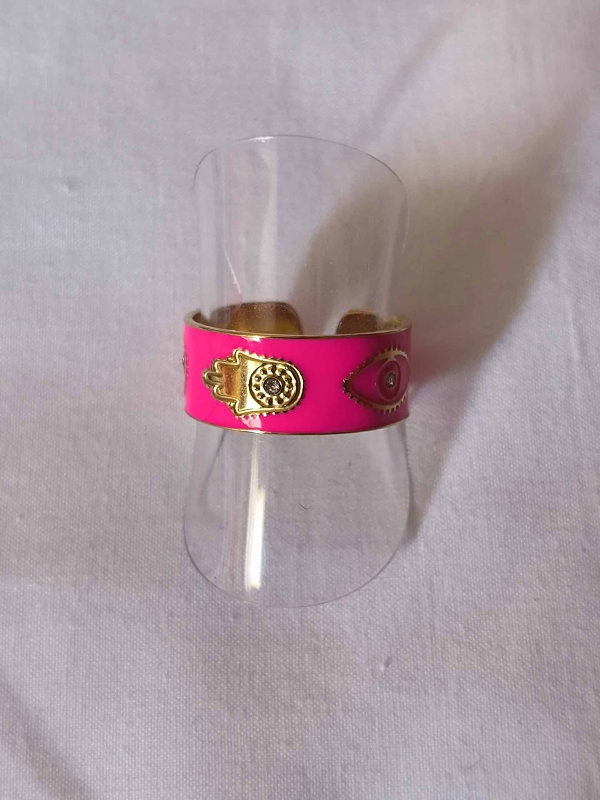 Bague main oeil