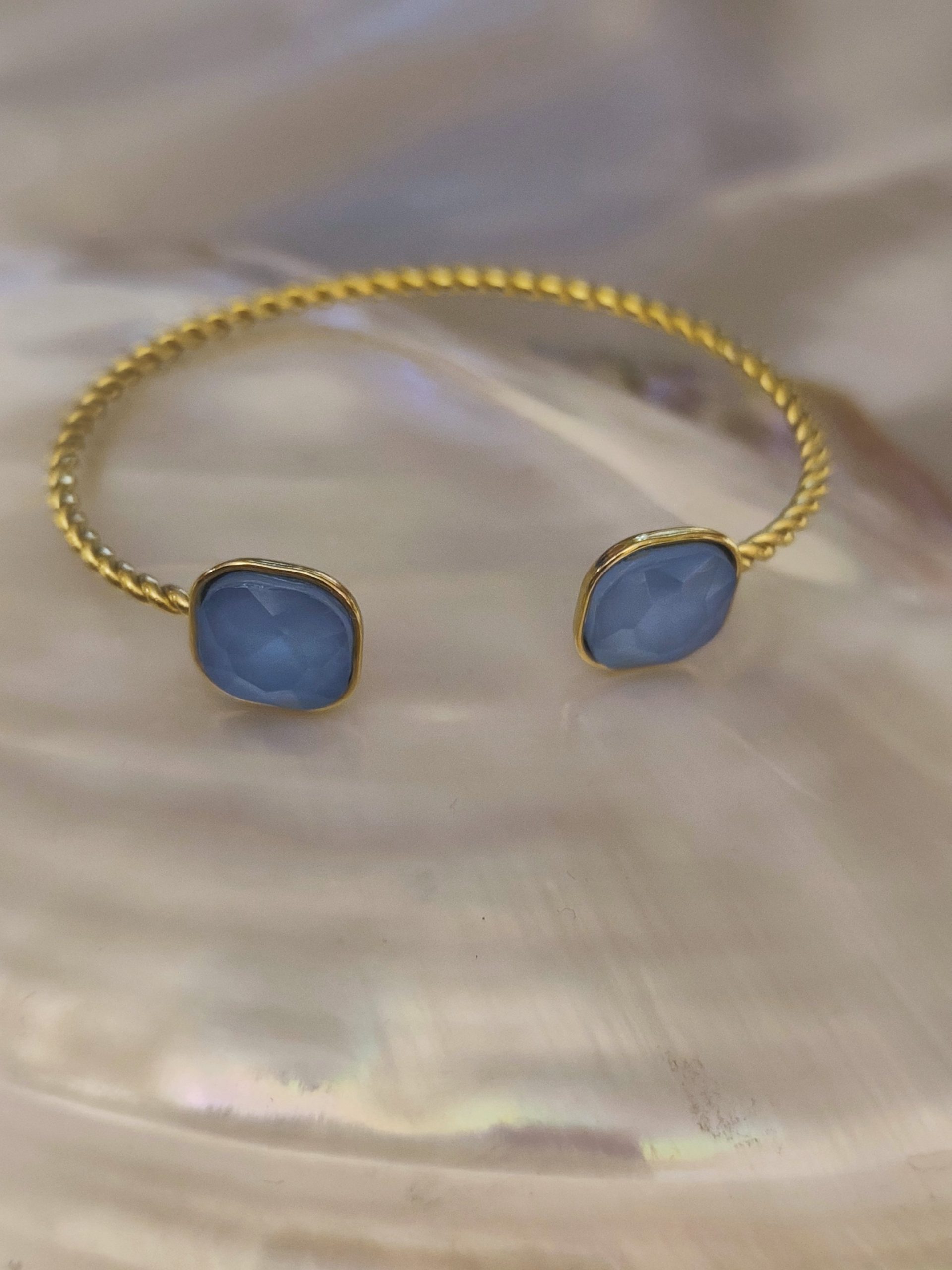 Bracelet jonc carré