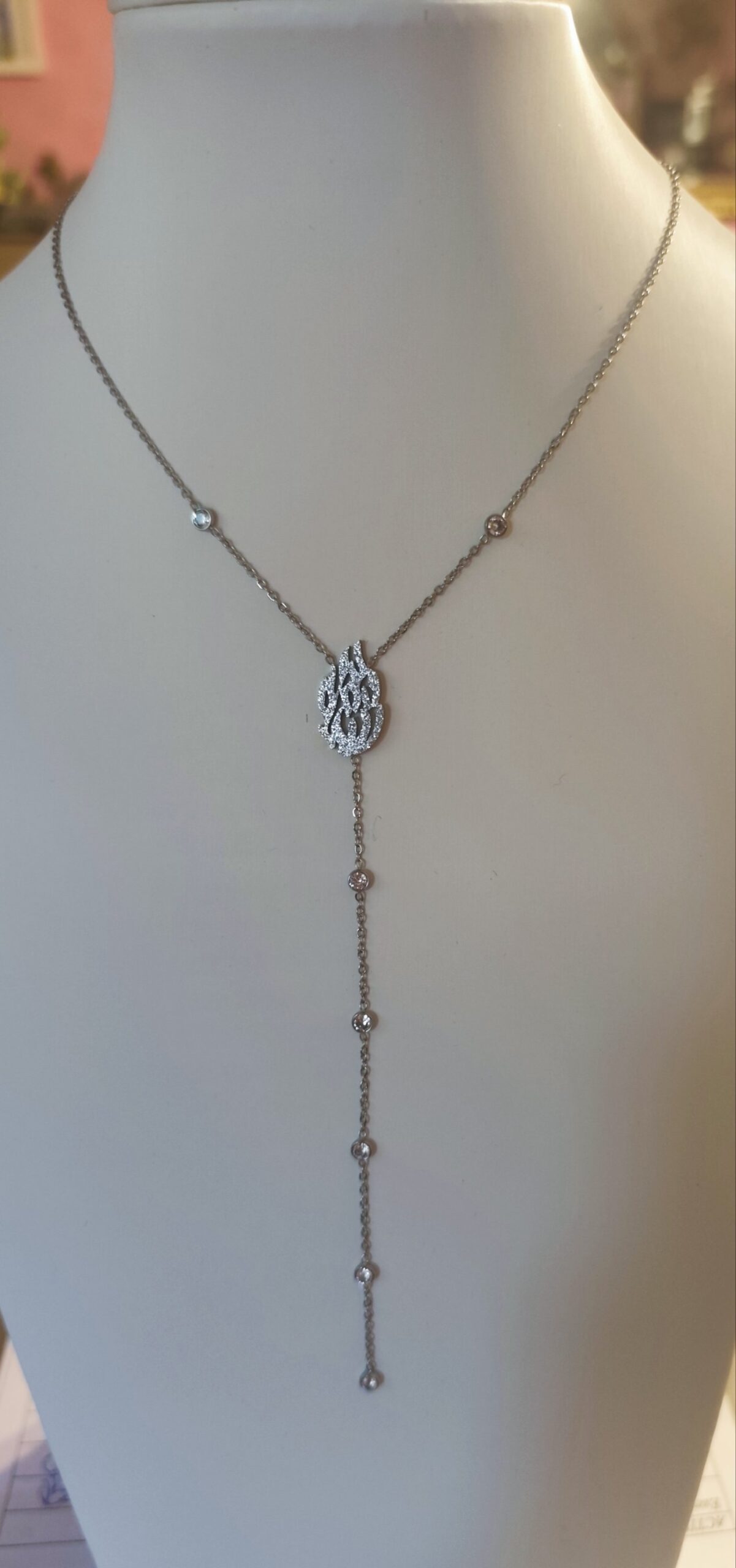 Chaîne longue Nahman paillettes