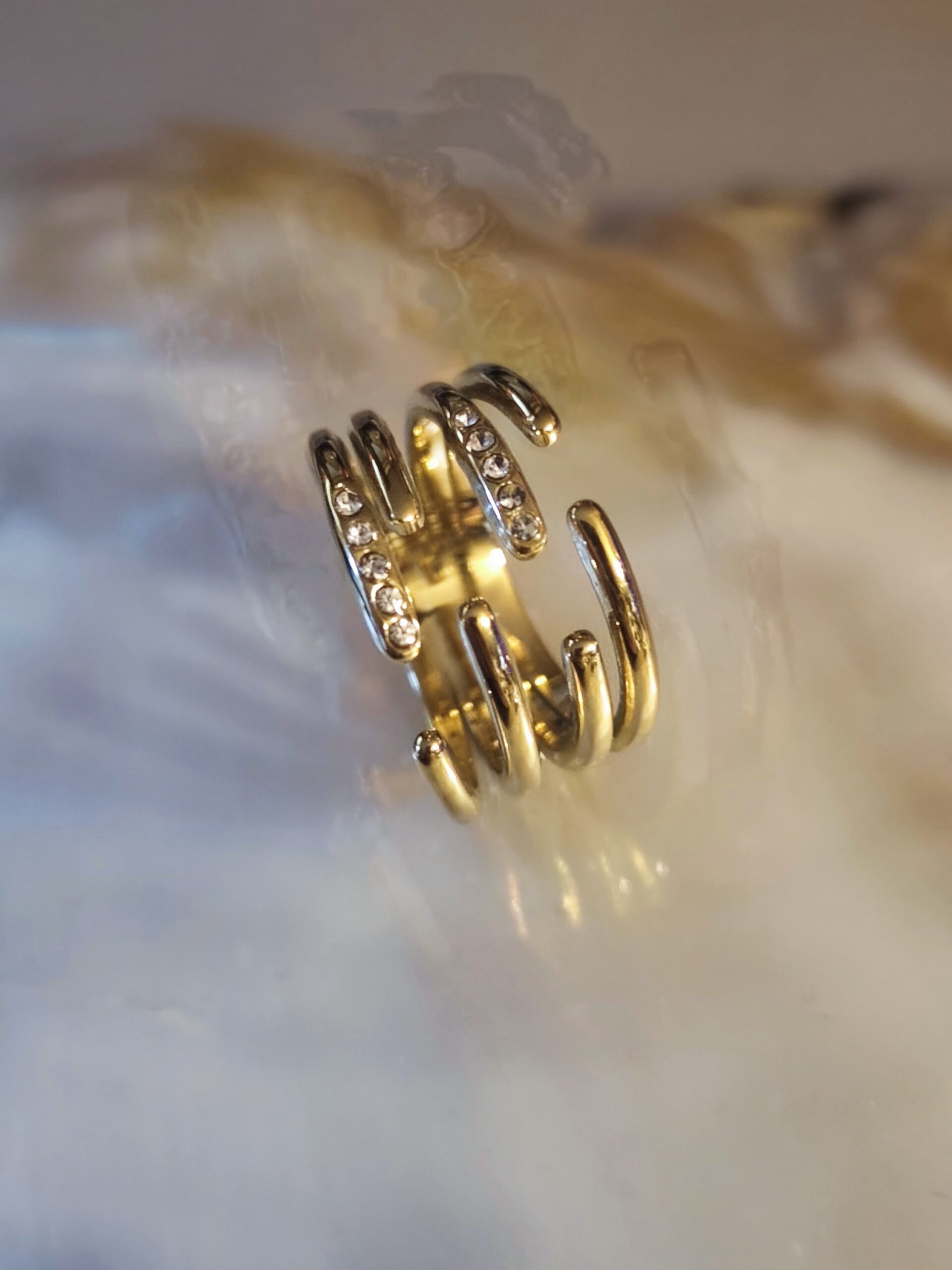 Bague chevalière griffe