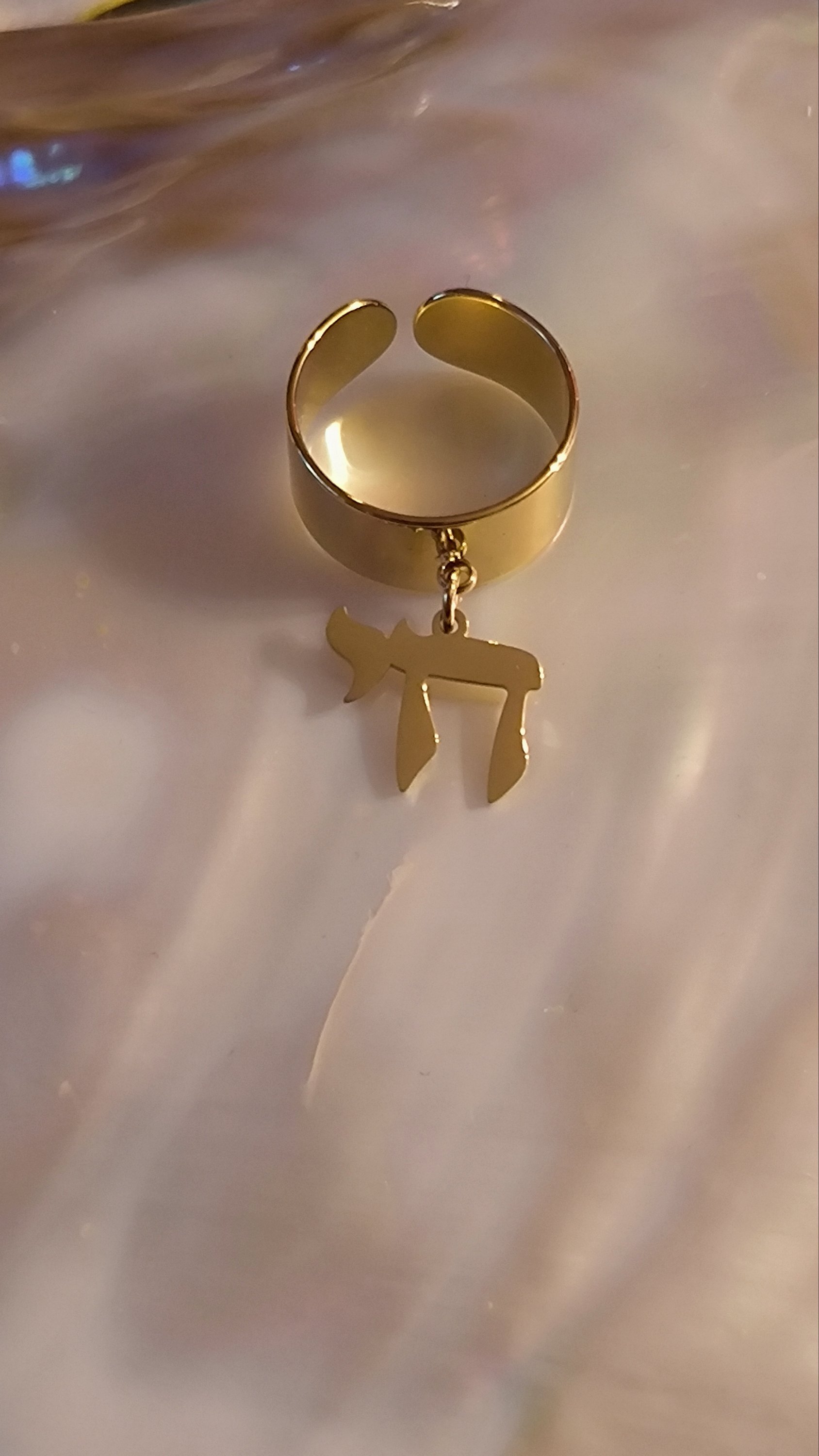 Bague breloque Hai
