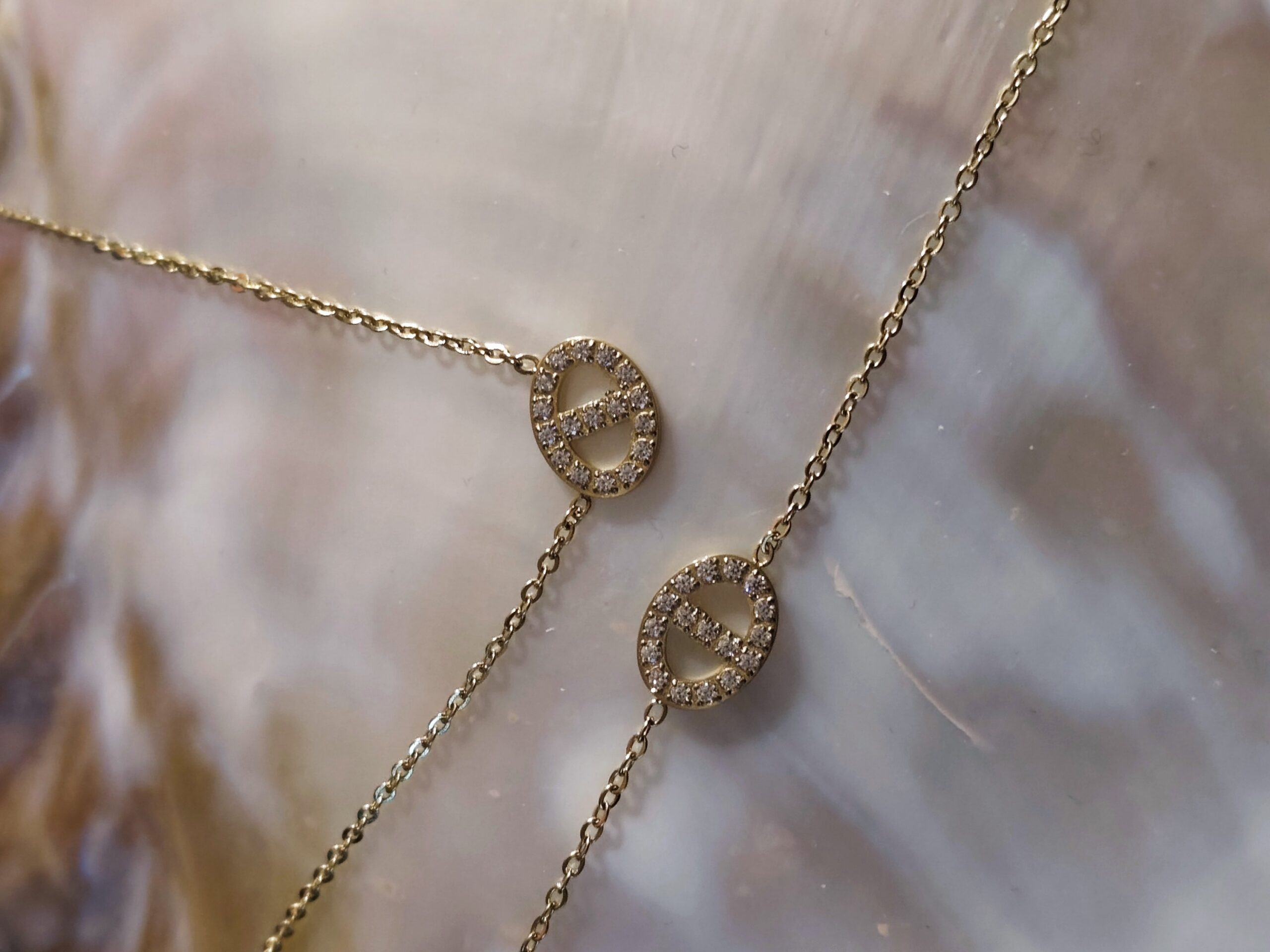Parure Ovale zirco