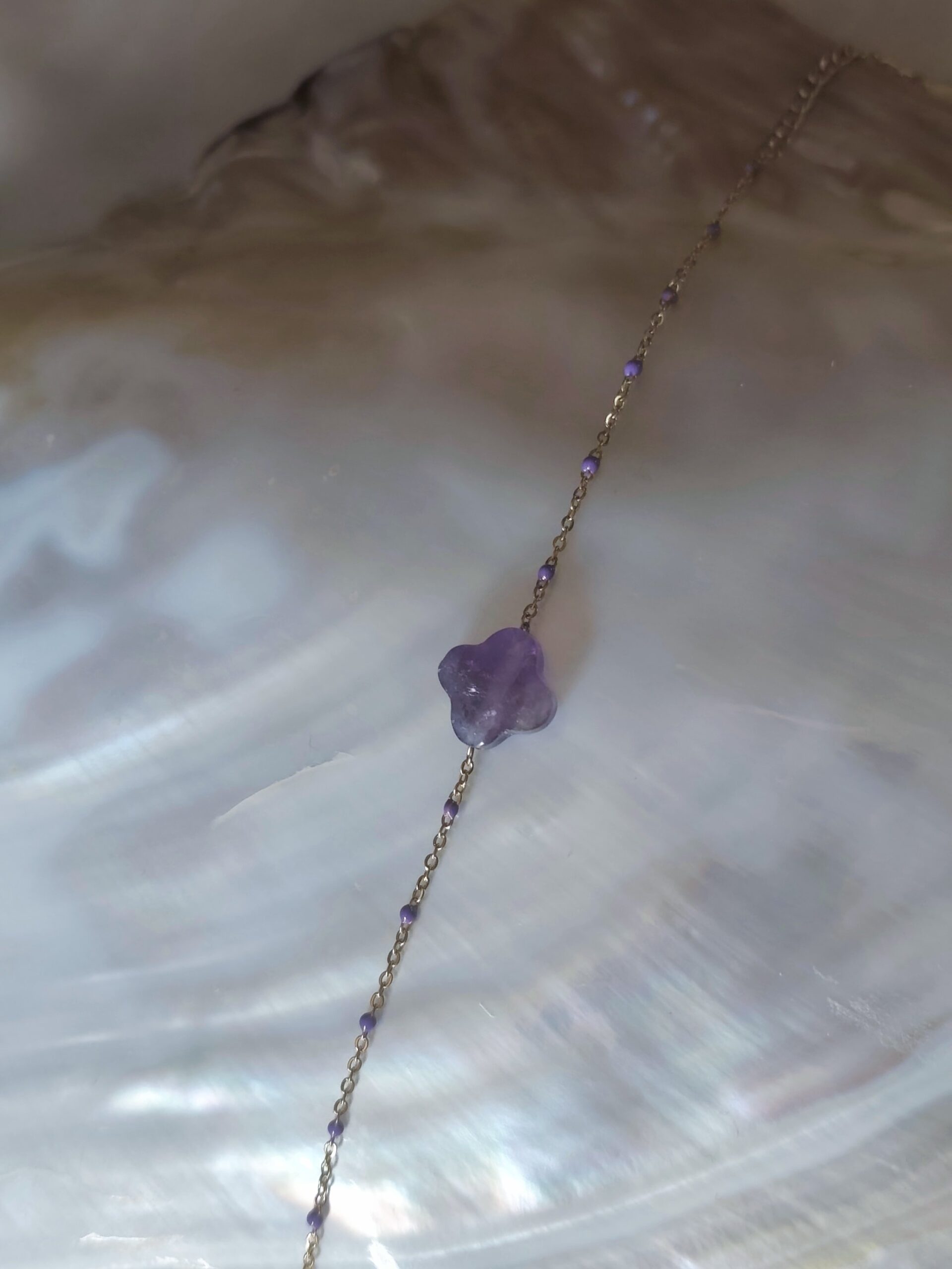 Bracelet pépite perlé