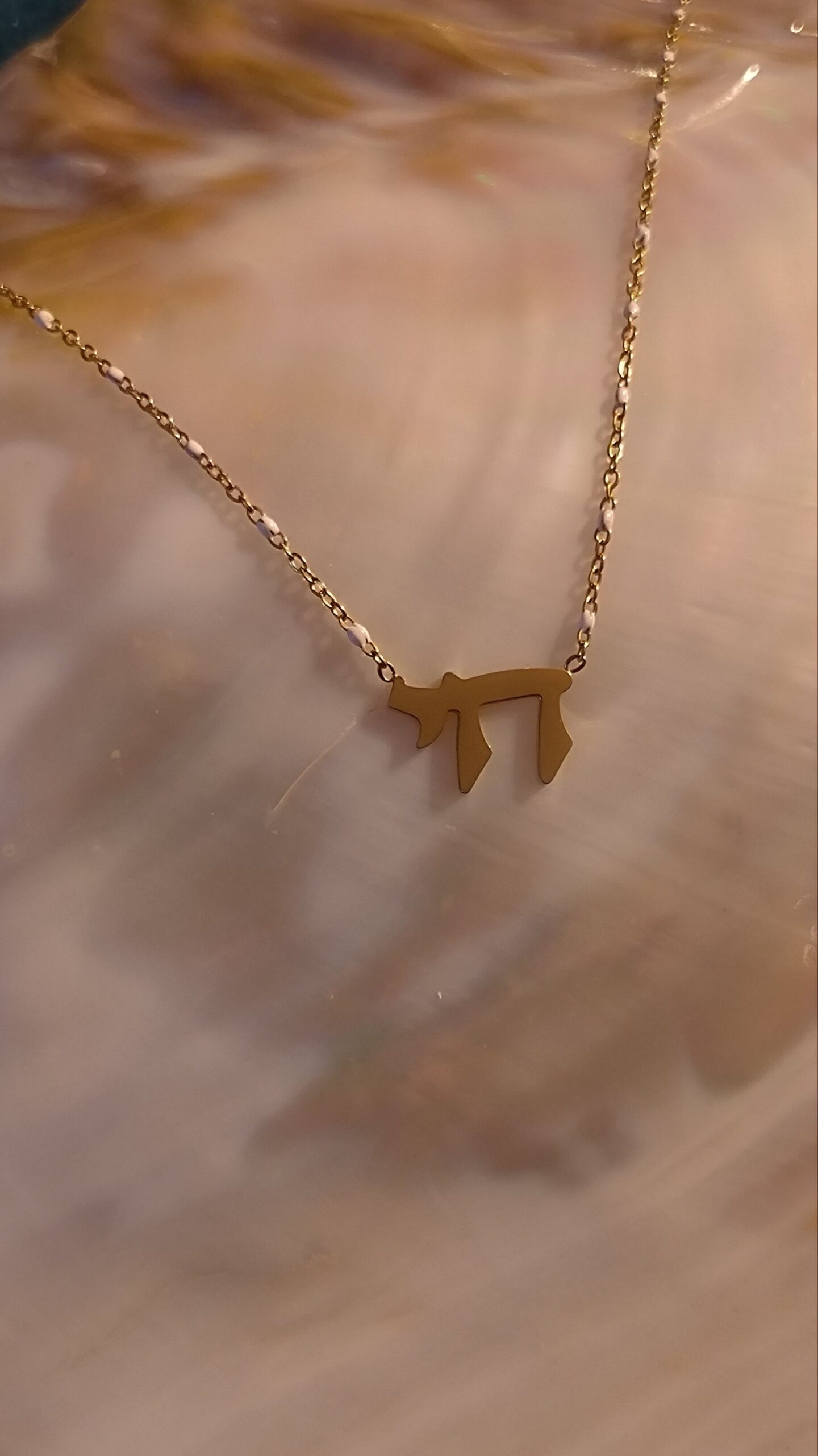 Collier Hai perlé
