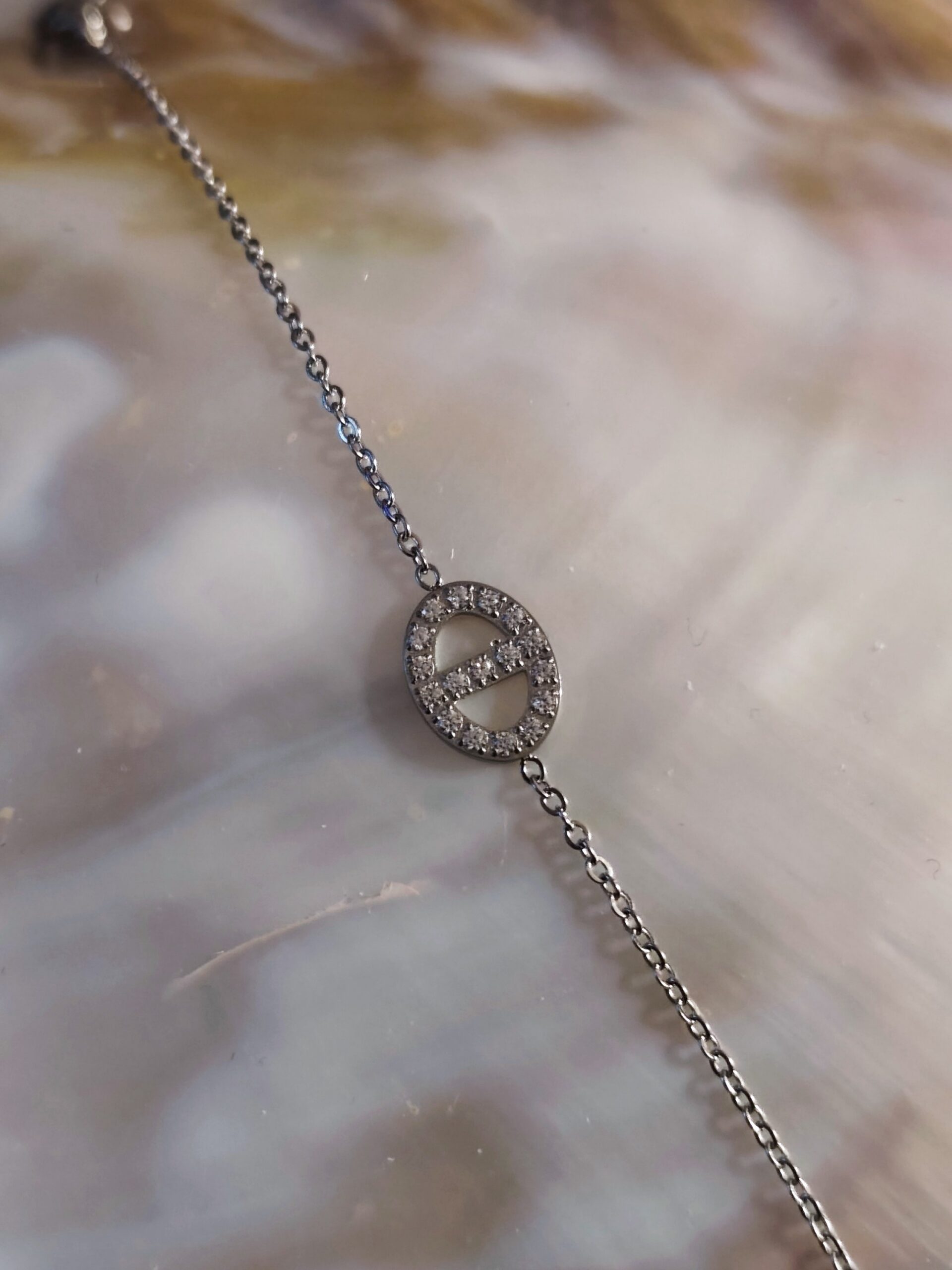 Bracelet Ovale zirco
