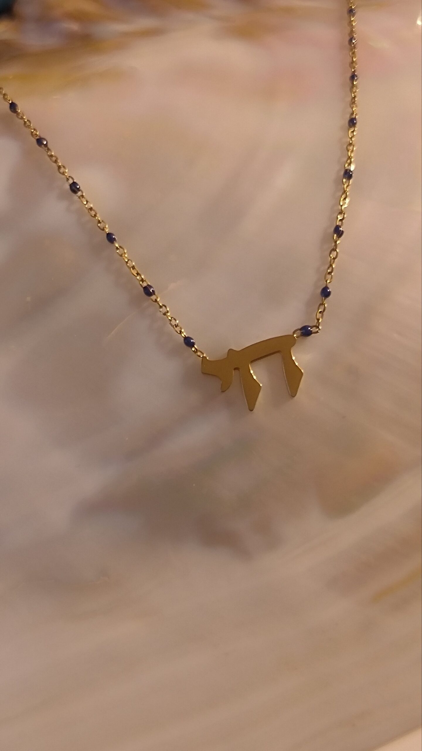 Collier Hai perlé