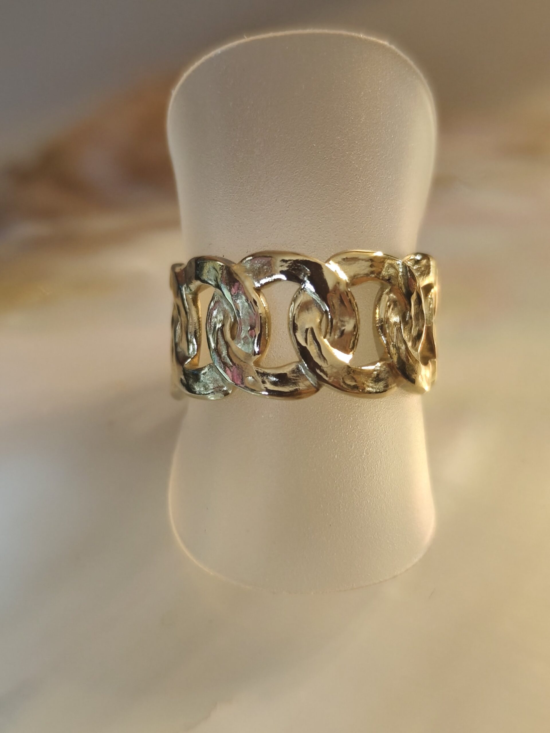Bague maillon