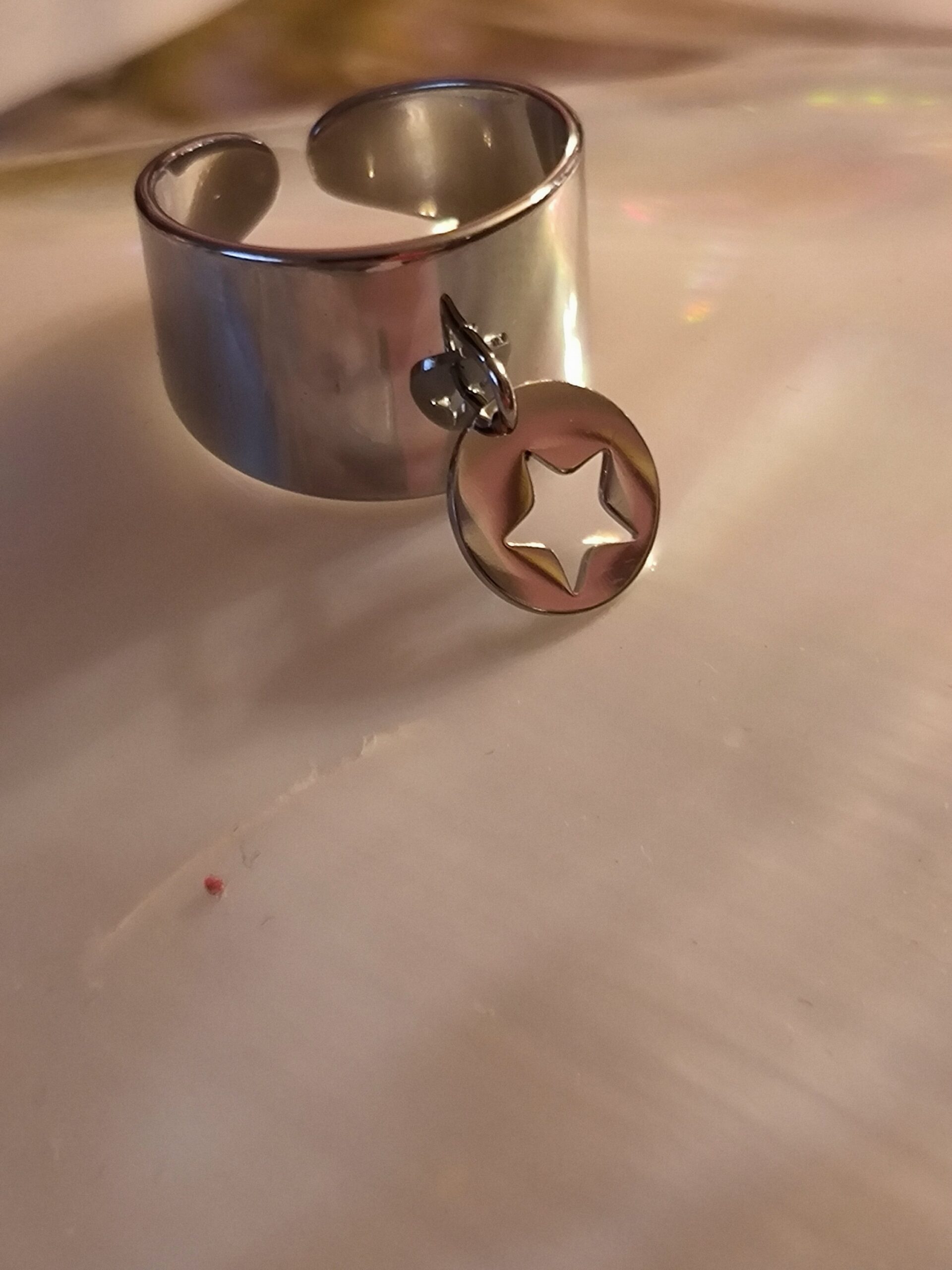 Bague breloque étoile 🌟