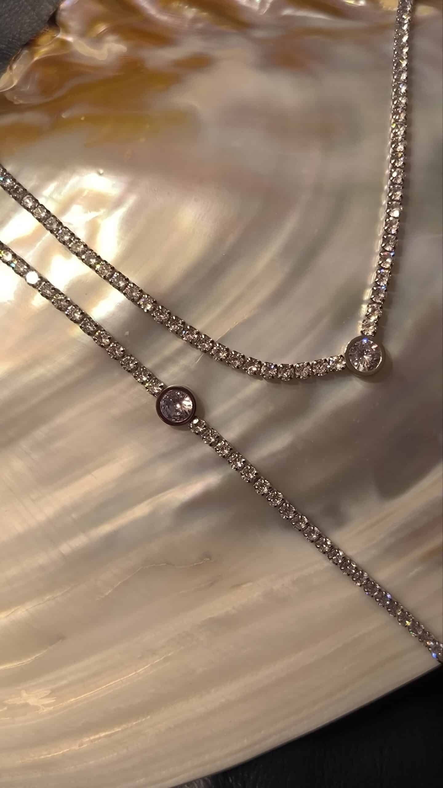 Parure strass