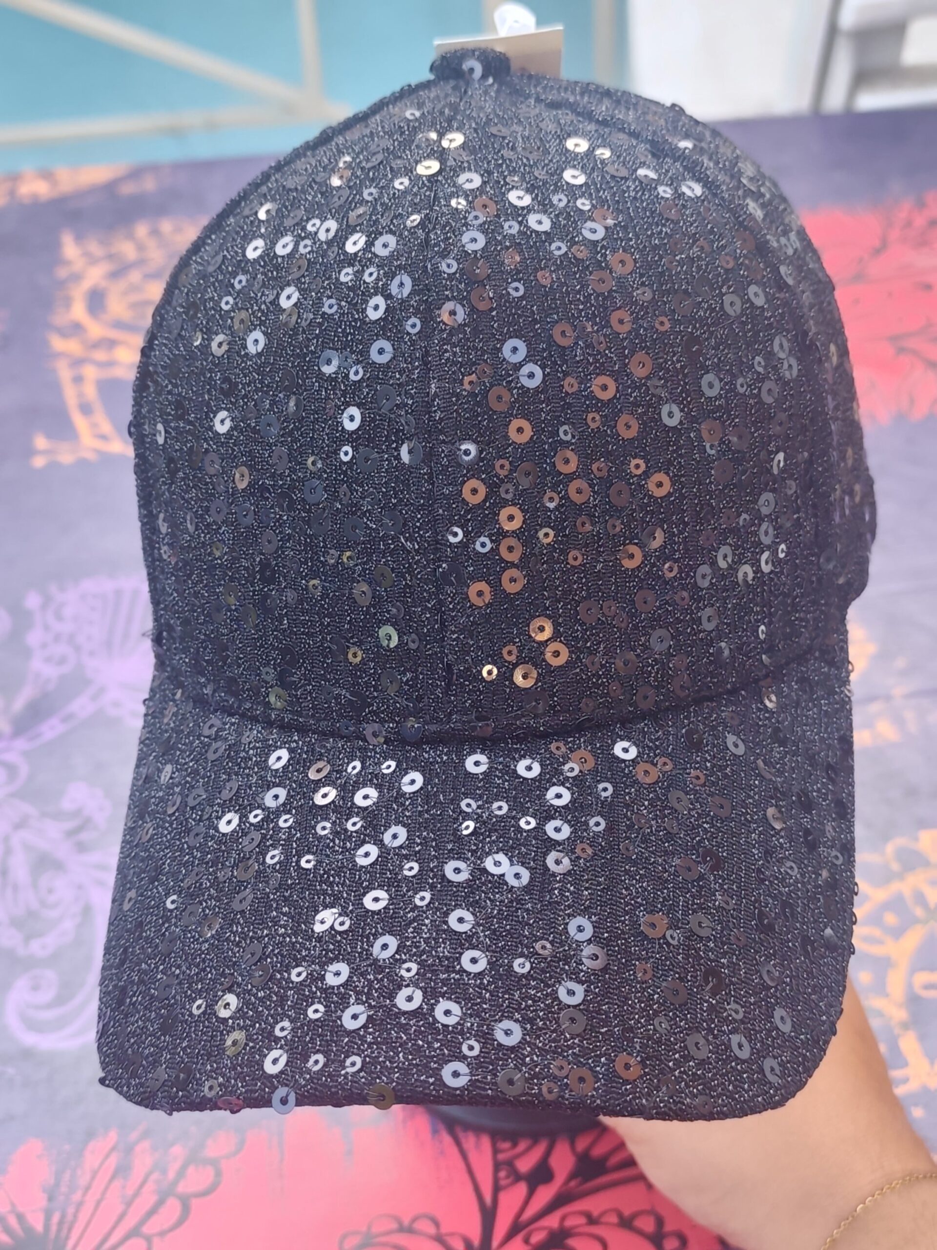 Casquette sequin