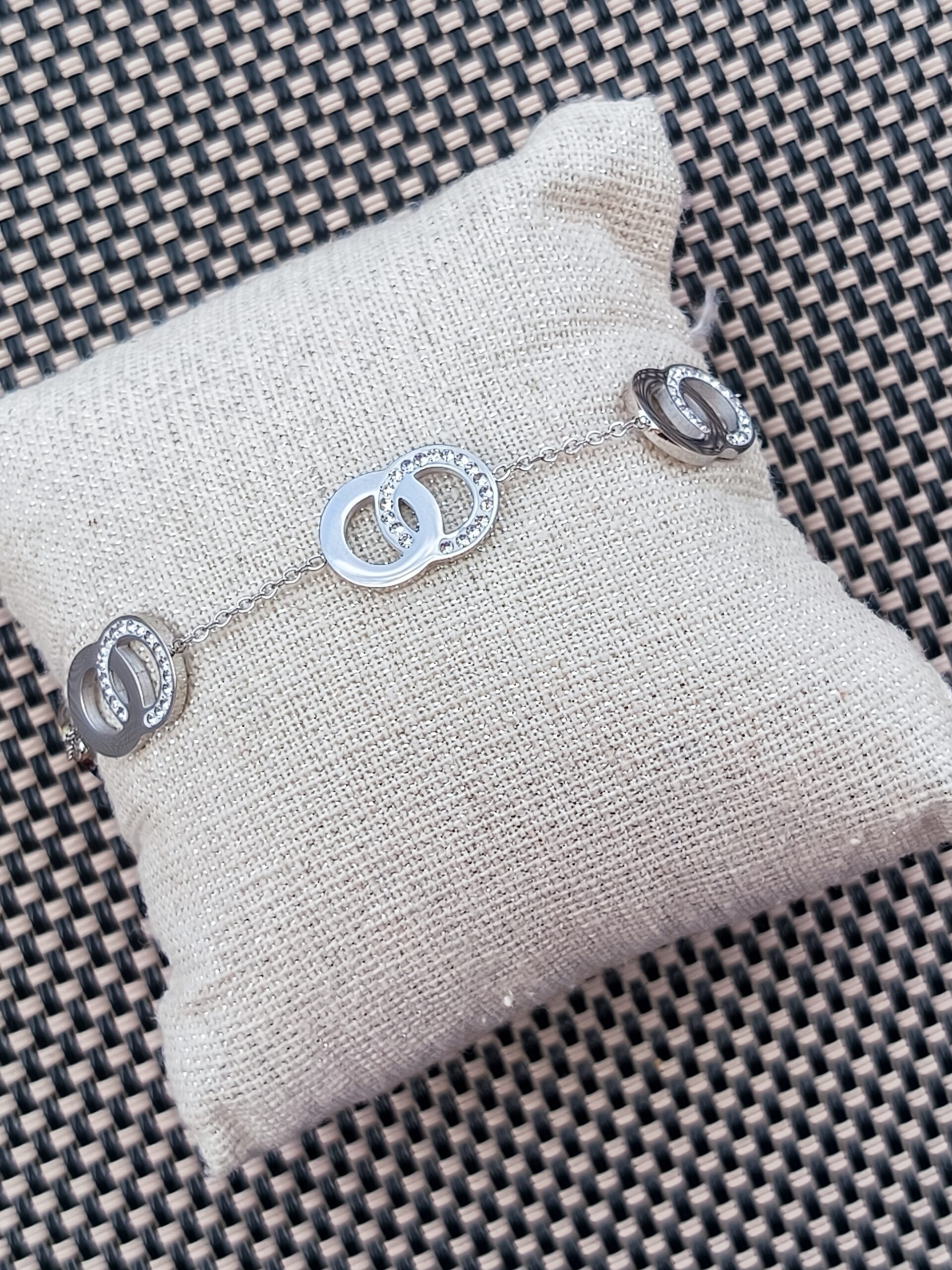 Bracelet double cercle